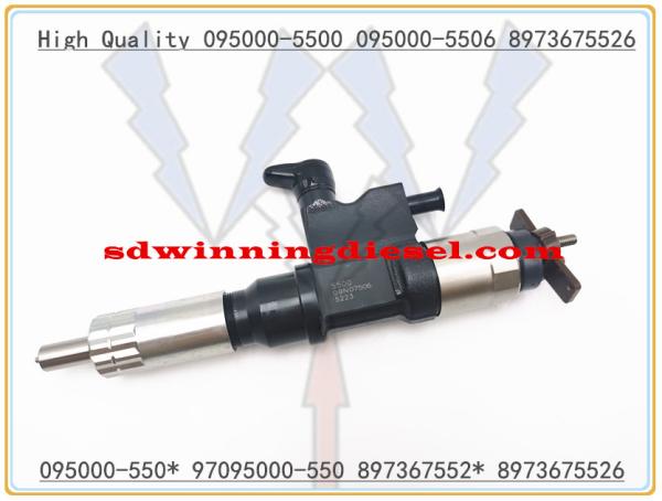High Quality Fuel Injector 095000-5500 095000-5501 095000-5506 for ISUZU 4HL1 6HL1 8973675526 897367552*
