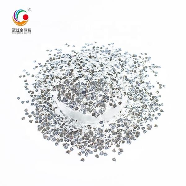 Indoor Christmas Sparkle Powder PET Eye Glitter Powder 3D Diamond Rainbow