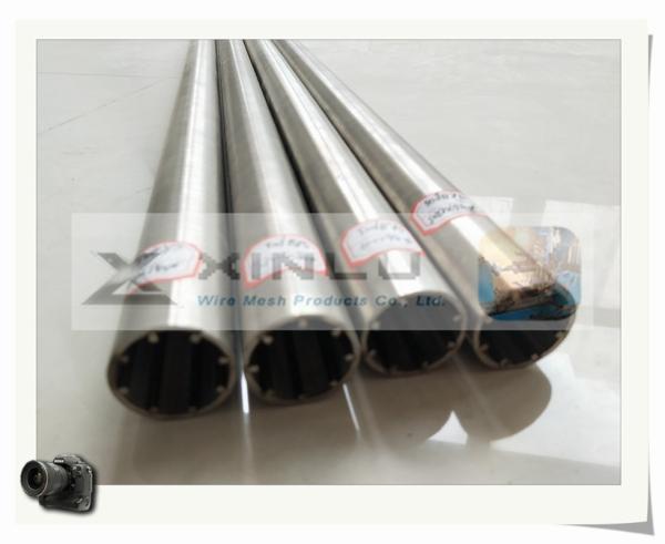 PERFECT ROUND WATER WELL SCREEN / DEWATERING WELL SCREEN TUBE / WEDGE WIRE JOHNSON SCREEN PIPE /  V WIRE SLOT SCREENS