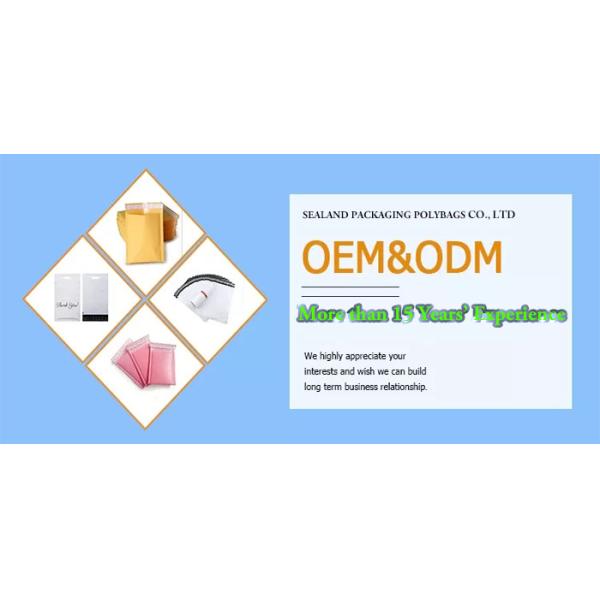 Упаковка сумки почты пузыря воздушной подушки голубая металлическая для косметик