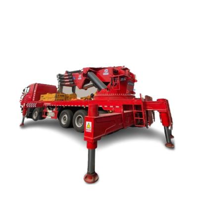 30 Ton Crane 28 Tons Rail Mounted Tower Crane 8 Section Boom Hydraulic Truck Crane