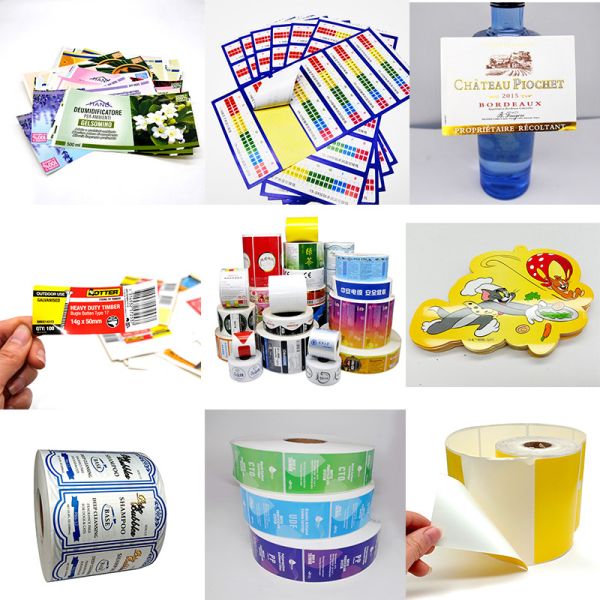 Personalised Self Adhesive Label Stickers Roll Color Printing