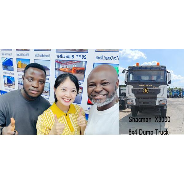 TITAN Shacman X3000 8x4 Dump Truck Price