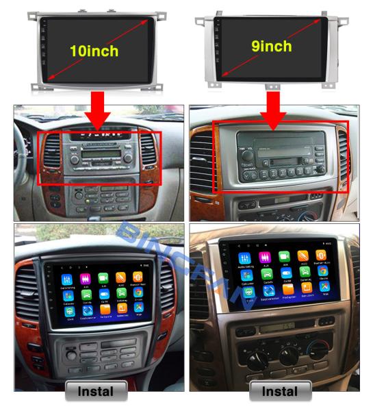 10 Inch Toyota Android Car Stereo