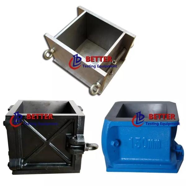 SGS Steel Cement Testing Equipment Cement Cube Mould 70.7Mm 3.9kg