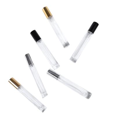 12ml Refillable Glass Perfume Bottle Round Empty Roller Bottles For Essential Oils
