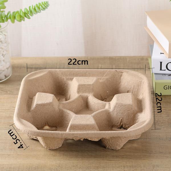 Full Payment Disposable Potable Takeaway Single/ Double/ Four Cups Coffee Cup Holders