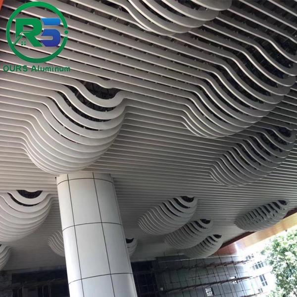 Laser Cut Metal Alumínio revestimento de parede Edifício fachada exterior parede de cortina exterior
