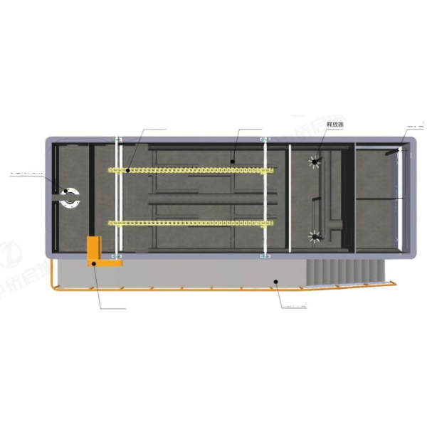 Drawings Dissolved Air Flotation Machine For Wastewater From Farms Slaughterhouses Electroplating