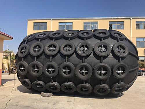 Dia 1000mm Explosion Proof Pneumatic Marine Inflatable Fender With Safety Valve
