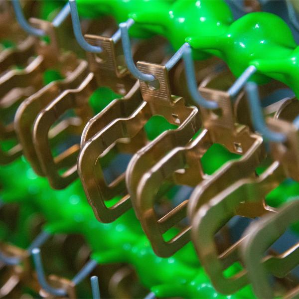 High Precision Copper Stamping Parts Cu-ETP Electrical Conductivity