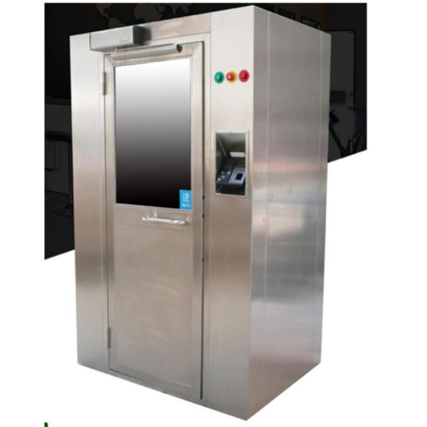 H13 Filter Biomedical Cleanroom Air Shower With LCD Display Working