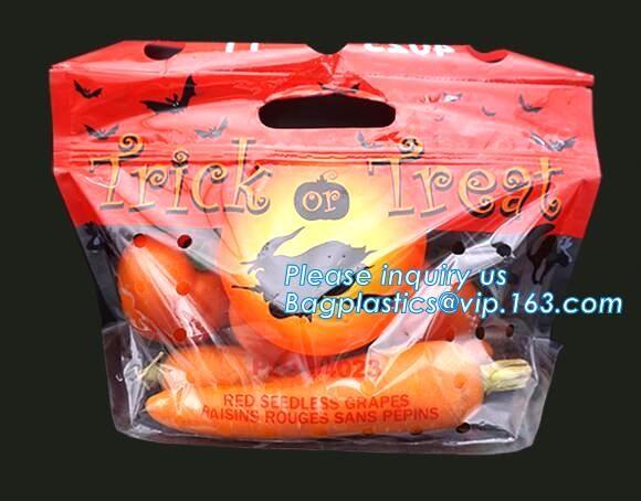 Stand Up Roasted Chicken Packaging Bags With Zip Top hot roast, rotisserie chicken bag, microwaveable bag, slide plastic