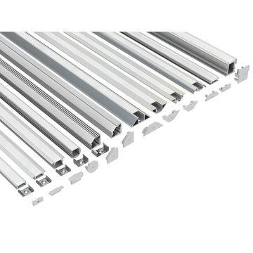 CE en aluminium mené ROHS de profil de guide optique 3 ans de longueur adaptée aux besoins du client par garantie
