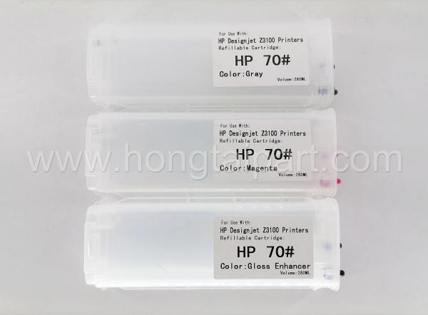 12 blocos da impressora vazia Ink Cartridge For 70 DesignJet Z3100 280ml