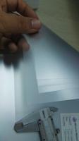 O Pvc transparente da espessura de 0.04-1.0mm revestiu a folha de prova com o nível forte da adesão