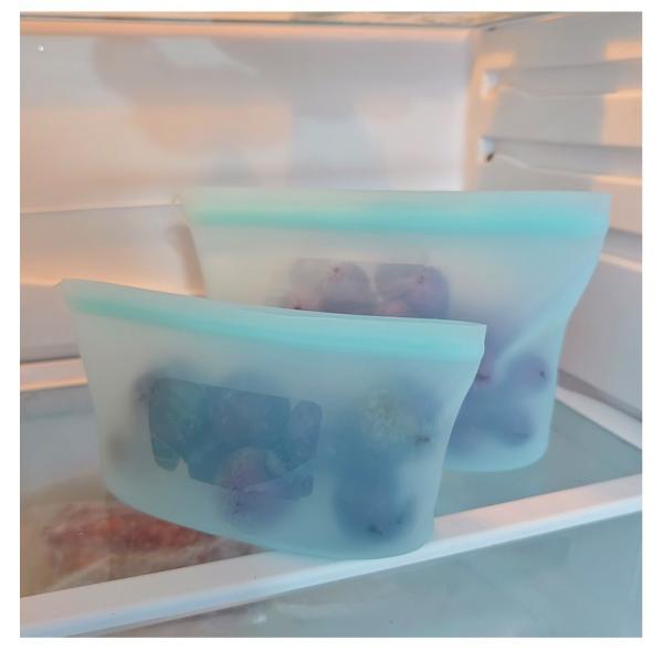 Premium Reusable Silicone Food Storage Bags For Freezing, Cooking & Organizing – Leak-Proof, Odor-Resistant & Easy To Clean – The Ideal Sustainable Alternative To Disposable Plastic Food Containers