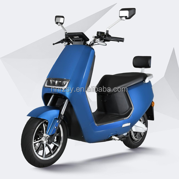 55KM/H 1500W Electric Motorcycle Climbing Angle 15 Max. Speed EEC COC Adult Portable 72V Electric