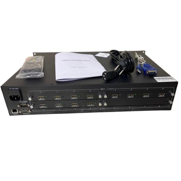 8 em 4 Out HDMI Matrix Switcher Gerenciar eficientemente vários dispositivos
