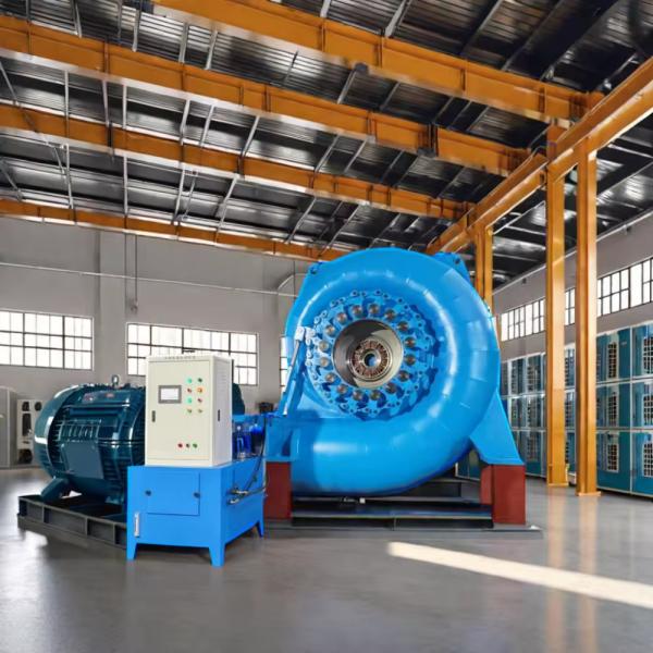Durability Steel and Stainless Steel Hydroturbine Generator for Large Capacity Needs