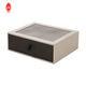 CMYK 4C Printing Transparent Clear Gift Boxes With Window