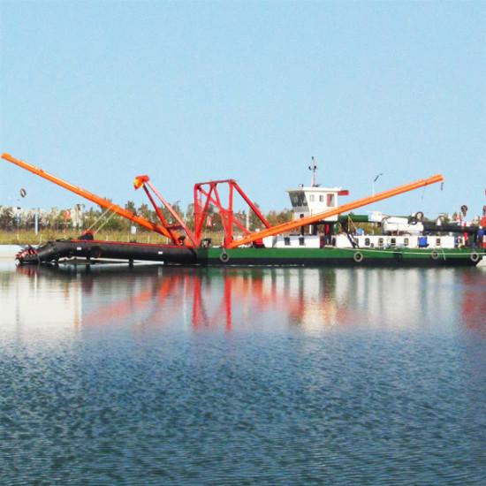4000 m3 Barco de dragado de arena destilada del río / maquinaria de dragado
