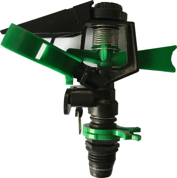 Male Thread Rain Bird Plastic Impact Sprinkler 8-13 M  Spray Distance