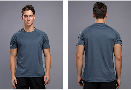 Soft Running Wear Fitness Sports Elastic Clothing Athletic Bodybuilding T Shirts