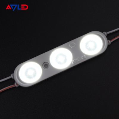 Diodo emissor de luz IP67 3 da C.C. 12V 2.5W SMD 2835 do módulo do diodo emissor de luz módulos do diodo emissor de luz da lente de 170 graus