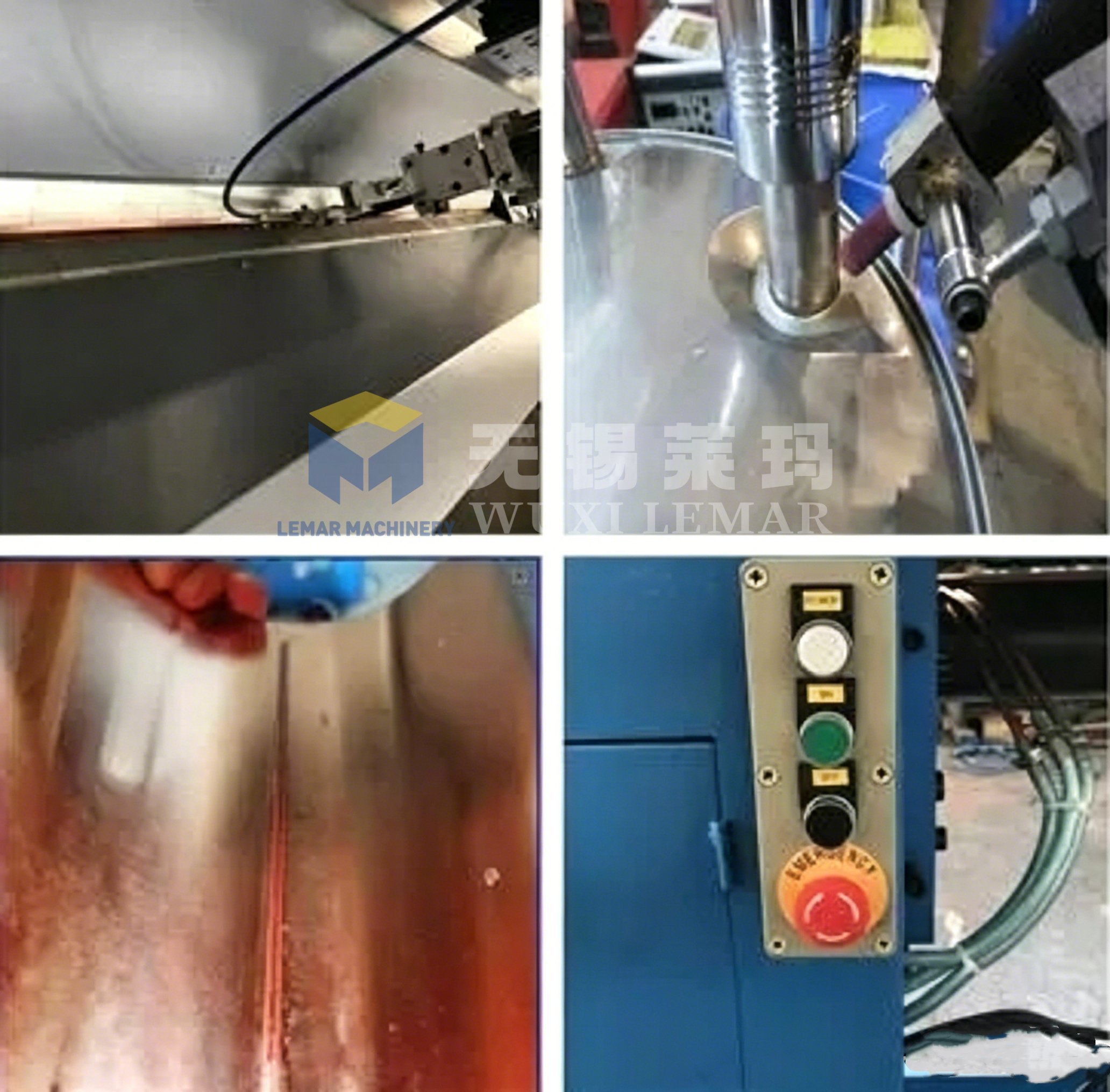 1200mm TIG Straight Seam Welder for Small Stainless Steel Cylinder, Thin Wall Tank & Pipe Butt Welding