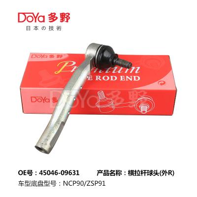 Norma OE 45046-09631 TIE ROD END para TOYOTA YARIS NCP90,ZSP91 2008-2013 com entrega atempada