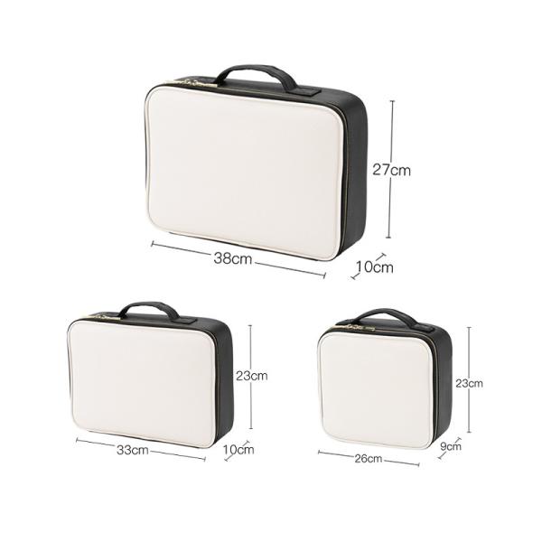 Multifunctional L38*D10*H27CM Makeup Bag Case With Handle