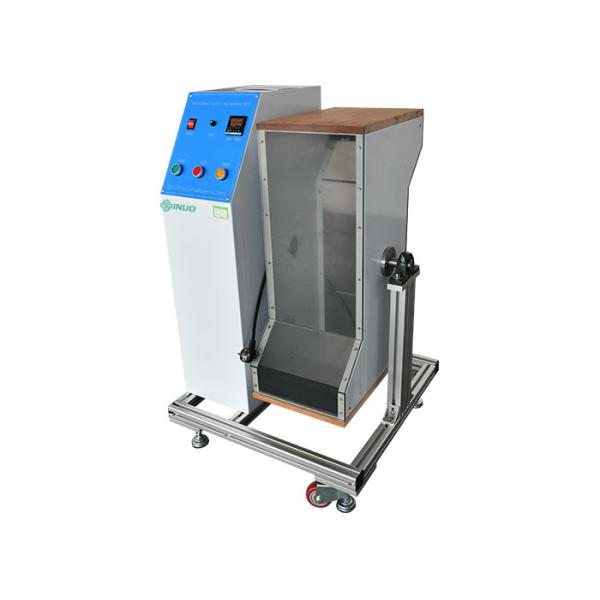 5rpm Tumbling Barrel 500mm Height For Plug And Socket