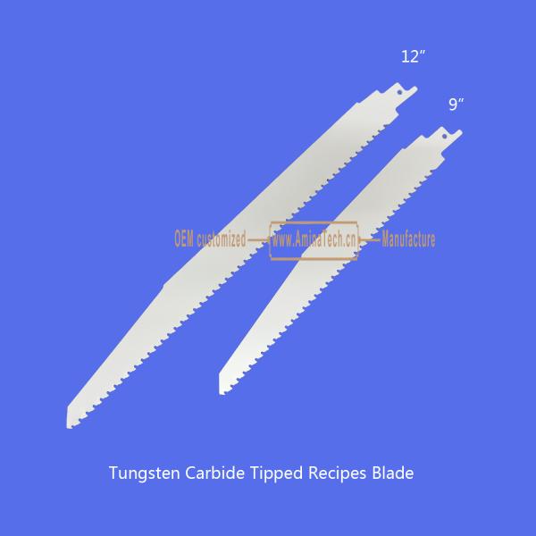 Tungsten Carbide Tipped Recipes Blade 9-225mm,Reciprocating