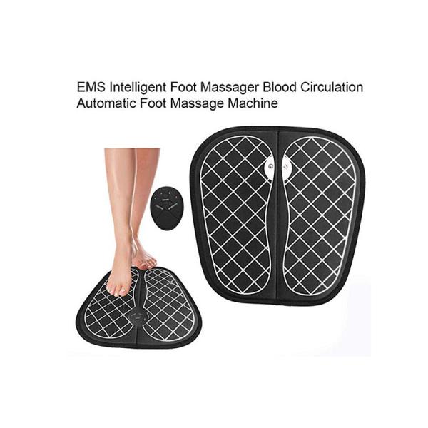 electrical foot massager with detachable control unit EMS electric mat foot circulation massager