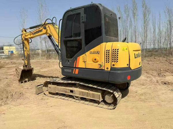 Excavatrice Liugong 906E d'occasion, machine fiable et de haute qualité pour les travaux de construction lourds