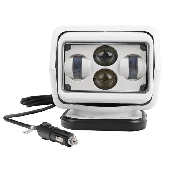 4800lm 60W LED Search Light 360° Rotating Remote Control IP 67 Work Light