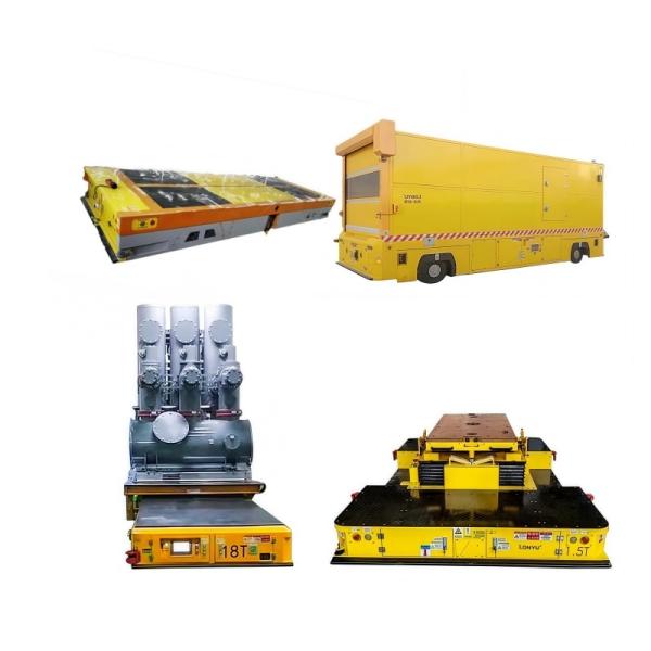 Robot AGV Lonyu de 20 toneladas para exteriores, coche sin conductor industrial, robot AGV para manipulación de materiales para transporte