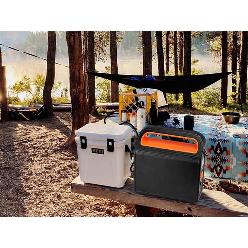 генератор инвертора резервной батареи лития 600W на открытом воздухе располагаясь лагерем