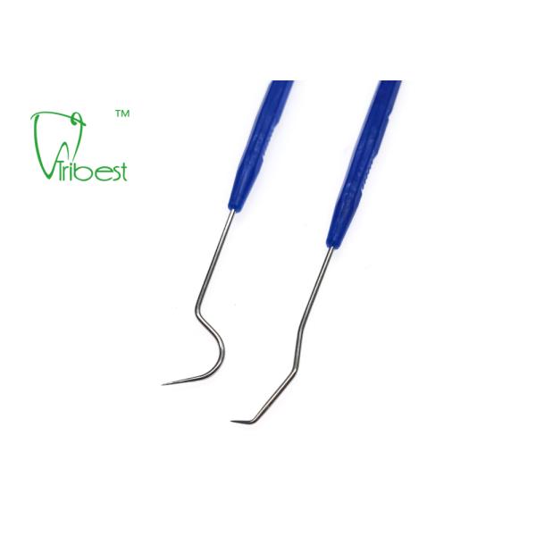 Double Head Plastic Periodontal Probe Oral Examination Kit