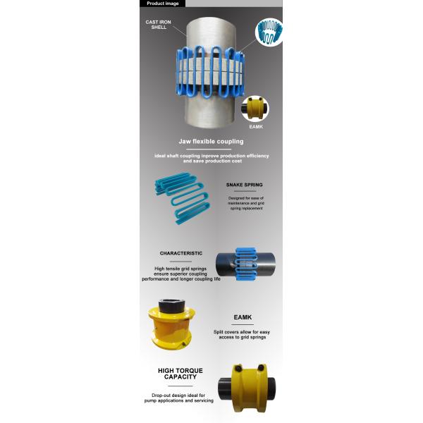 Соединение гибкого вала сетевой связи стальное для промышленного оборудования