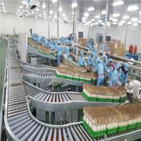 IoT-Connected Drum Conveyor Assembly Line Roller Belt Type For Industry 4.0