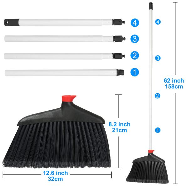 Ручка домочадца щетки чистки пола ручки металла воды длинная пластиковая