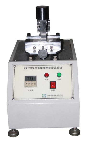 ISO-11640 IULTCS Leather Rubbing Color Fastness Tester Cycles Of Reciprocating SATRA TM173