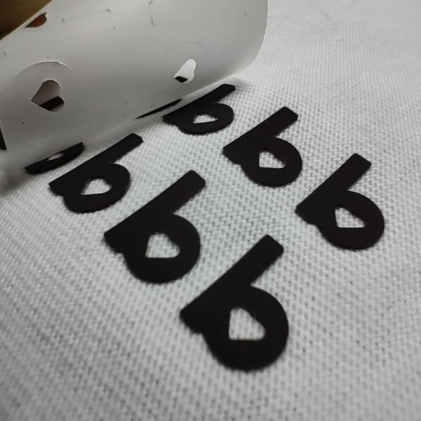 3D Silicone Custom Heat Transfer Logo Washable Heat Transfer Decals For Shirts