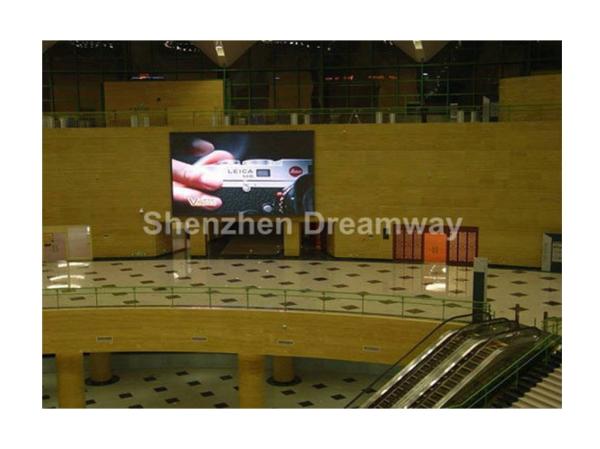 Indoor P 6 Full Color LED Wall Mounted Display Boards SMD 3528 With Win2000 / XP / Vista