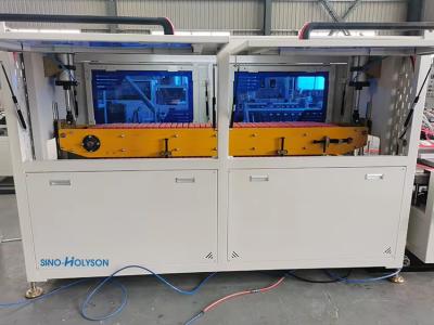 Siemens Beide Motor And 65/132mm Screw Diameter PVC Window Profile Production Line For Smooth Production