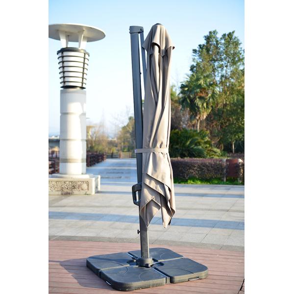 Luxury Hand Umbrella for Custom Patio Garden Collapsible Outdoor Furniture 3m 150cm
