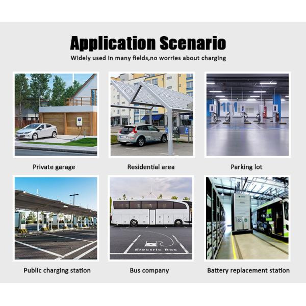 Cargador de automóviles eléctricos de corriente continua para vehículos eléctricos Ocpp 1.6J CE OEM