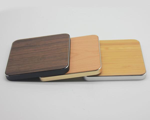 Universal 10W Qi Wooden Wireless Charging Charger Mobile Phone Devices Use